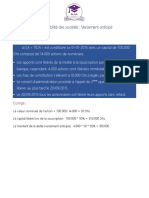 Versement Anticipé PDF