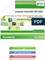 Penyusunan Instrumen Uji Lisan