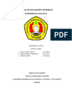 Makalah Manajemen Koperasi 6 (Partisipasi Anggota)