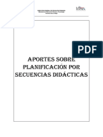 Aportes Sobre Planificacion Por Secuencia