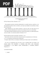 Bosquejo Los Siete Pilares Del Matrimonio