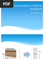 Interpretation of Seismic Amplitude PDF