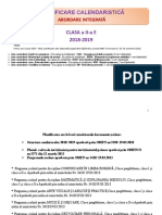 Planificare Calendaristica - Integrata Cls A II-A de Postat