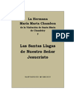 Hna María Marta Chambon Las Santas Llagas de Nuestro Señor Jesucristo