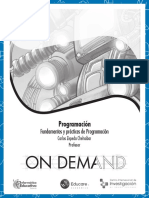 Programacion Fundamentos y Practicas de Programacion Profesor PDF