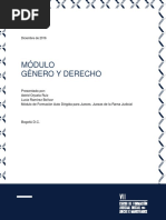 Módulo Género y Derecho PDF