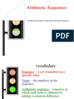 4-7 Arithmetic Sequence