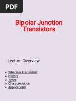 Bipolar Junction Transistors