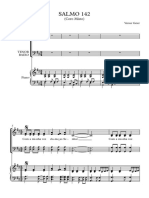 Salmo 142 Partitura Completa PDF