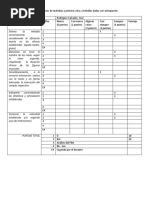 Rúbrica para Evaluación Del Solfeo