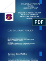 Clase 1. Salud Publica Conceptos UNDAC 2018