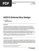 HCS12 External Bus Design: Application Note