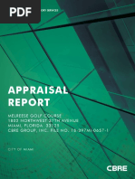 Melreese Appraisal CBRE 2018