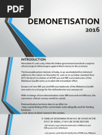 Demonetisation Presentation