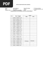 Daftar Hadir PKL