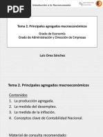 Tema 2 - Macromagnitudes