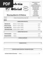 Boletín Oficial Octubre 2018 M.E.B. #90