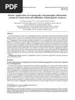 Review. Applications of Ecogeography and Geographic Information Systems in Conservation and Utilization of Plant Genetic Resources