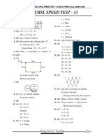 SSC - CHSL - 13 Solution