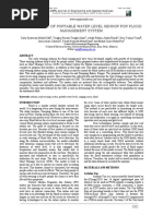 Development of Portable Water Level Sensor For Flood Management System