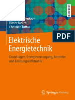 Elektrische Energietechnik Grundlagen Energieversorgung Antriebe Und Leistungselektronik