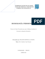 Tesis Homologia Persistente - Rolando Espinoza La Fuente (UMSS, 2015)