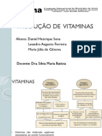 Produção de Vitaminas