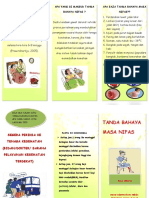 Leaflet Tanda Bahaya Masa Nifas Fix