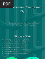 Tatalaksana Penanganan Nyeri: Bagian Anestesiologi Dan Perawatan Intensif RSUD Undata / FKIK Untad Palu