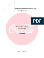 Cuadro de Mando Diseño Coca Cola