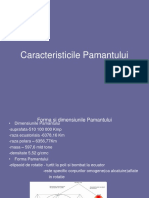 Caracteristicile Pamantului