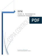  Procedimiento de Elaboración y Envasado