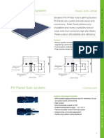 PV Panels and Cables Subsystem PDF