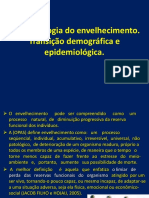 Epidemiologia Do Envelhecimento