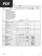 Price List Rate Breakup: Item Description No. +/-Quantity Unit Rate Mark Item Remarks % Up% Amount