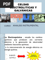 Celdas Electroliticas Y Galvánicas:: Analisis Instrumental