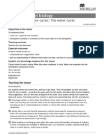 Environmental Biology: Carbon and Nitrogen Cycles: The Water Cycle Humidity