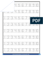 KG1 Number Tracing 1 10