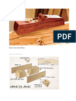 Krenov Style Hand Plane