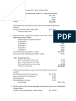 Biaya Tenaga Kerja Variable