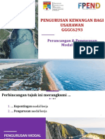 Perancangan Modal Kerja