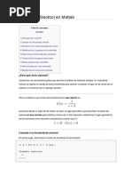 Manejo de Sisotool en Matlab WW