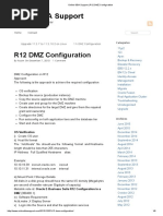 Online DBA Support - R12 DMZ Configuration