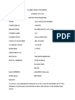 Ll7-Legal Process Assignment 2 2018