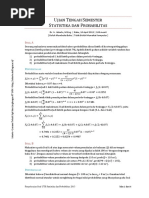 Penyelesaian Soal UTS Statistika Dan Probabilitas 2013 PDF