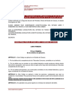 Codigo Penal Del Estado de Oaxaca 2018