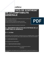 Etats de Synthèse