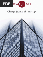 Chicago Journal of Sociology 2016