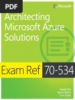 70-534 - Architecturing Azure Le Complet PDF