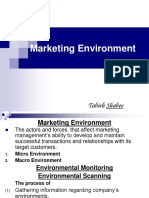 Marketing Environment: Tabish Shabee